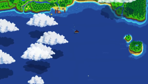 sailing to ginger island stardew valley