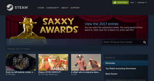 saxxy awards