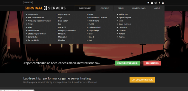 survival servers games