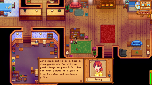 talking to penny stardew valley